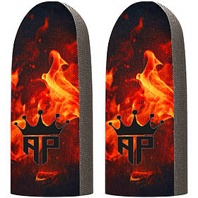 Ігрові напальчники P1 KING (1 пара 2 шт) для ігор на телефоні смартфоні планшеті срібне волокно pubg пабг