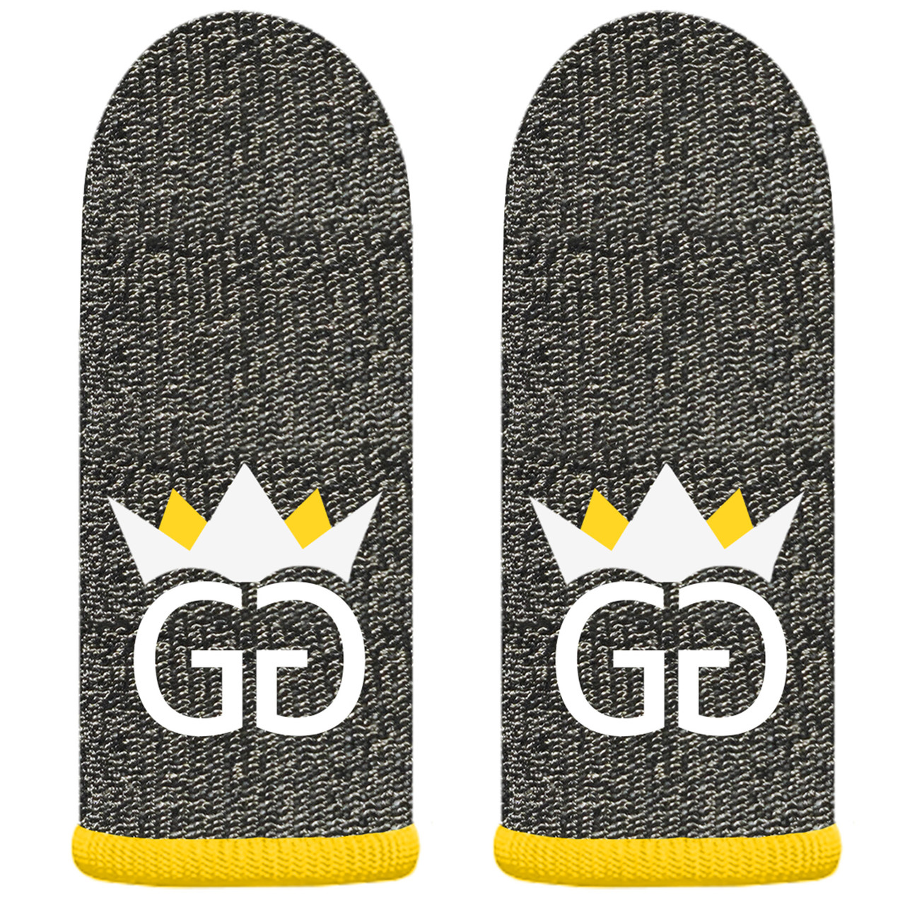 Ігрові напальчники довгі з нейлоном GG (1 пара 2 шт) для ігор на телефоні смартфоні планшеті pubg пабг, фото 1