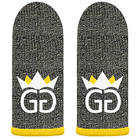 Ігрові напальчники довгі з нейлоном GG (1 пара 2 шт) для ігор на телефоні смартфоні планшеті pubg пабг