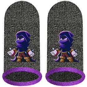 Ігрові напальчники з нейлоном MAGIC (1 пара 2 шт) для ігор на телефоні смартфоні планшеті pubg пабг пубг