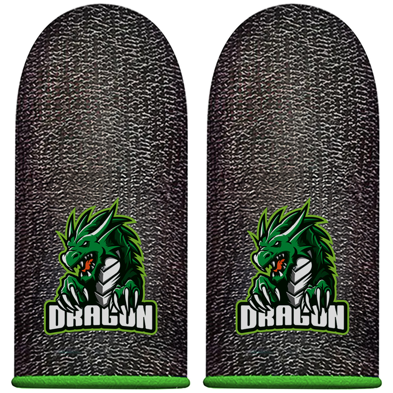 Ігрові напальчники з нейлоном DRAGON (1 пара 2 шт) для ігор на телефоні смартфоні планшеті pubg пабг пубг, фото 1