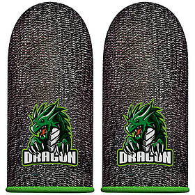 Ігрові напальчники з нейлоном DRAGON (1 пара 2 шт) для ігор на телефоні смартфоні планшеті pubg пабг пубг