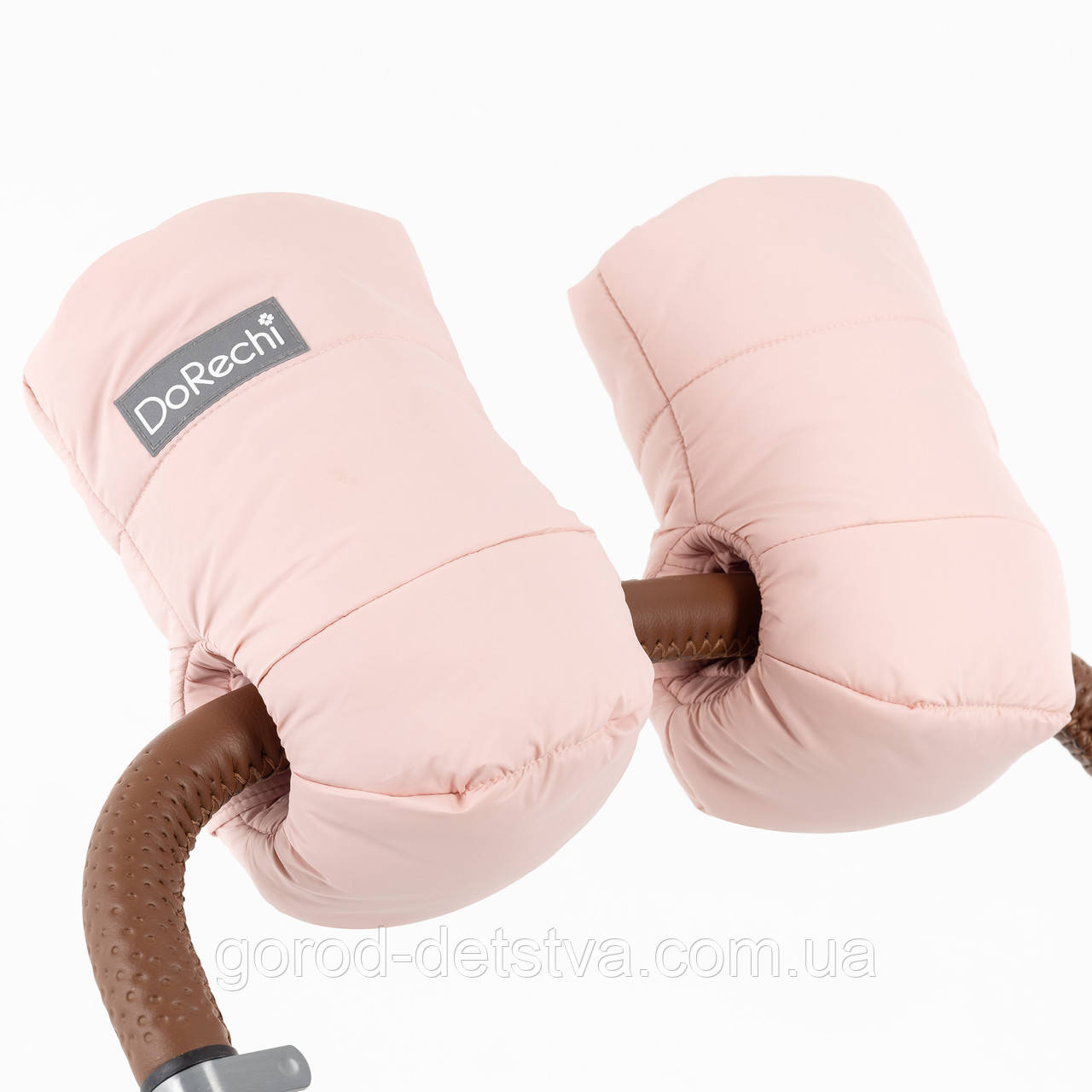 Теплі зимові рукавички на флісі для колясок для санок муфта теплі рукавиці на коляску, фото 1