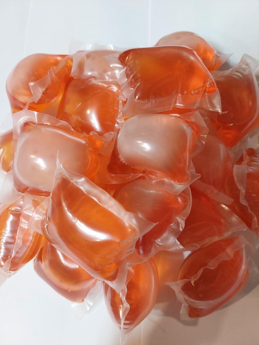 Капсули для прання MOLLY ULTRA Помаранчеві однокомпонентні поштучно