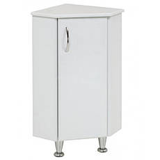 Комод підлоговий кутовий "К-4", білий для ванної кімнати