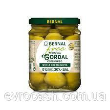 Оливки Bernal Гігант ,без кісточки без оцту 436 гр, фото 1