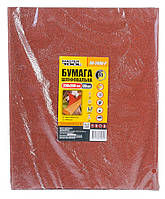 Папір шліфувальний водостійкий MASTERTOOL Р80 230х280 мм 20 шт