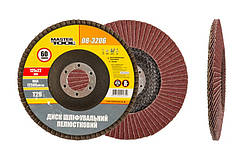 Диск шліфувальний пелюстковий конусний MASTERTOOL Т29 зерно 60 125х22 мм