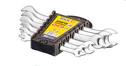 Ключі ріжкові MASTERTOOL набір 6 шт (6х7 to 16х17 мм) SS