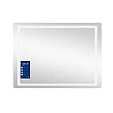 Дзеркало Qtap Mideya (DC-F614) 700х500 з LED-підсвіткою Touch, з антизапотіванням, димером QT2078NCF07050W, фото 3