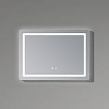 Дзеркало Qtap Mideya (DC-F614) 700х500 з LED-підсвіткою Touch, з антизапотіванням, димером QT2078NCF07050W, фото 4