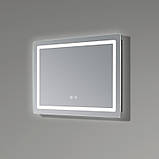 Дзеркало Qtap Mideya (DC-F614) 700х500 з LED-підсвіткою Touch, з антизапотіванням, димером QT2078NCF07050W, фото 5