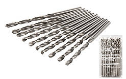 Свердло для металу MASTERTOOL HSS 3,2х65 мм WHITE