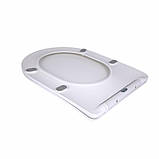 Qtap Сидіння для унітаза підлогового (Vlasta) 560×363×30 мм, White, з мікроліфтом, Slim Duroplast, Quick, фото 3
