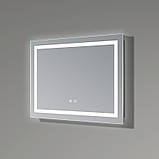 Дзеркало Qtap Mideya (DC-F613) 700х500 з LED-підсвіткою Touch, з антизапотіванням, димером QT2078NCF7050W, фото 8