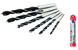 Набір свердел GRANITE для дерева 5 шт (4х75/5х80/6х90/8х103/10х117 мм)