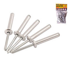 Заклепки алюмінієві витяжні MASTERTOOL 4.8х18.00 мм 50 шт