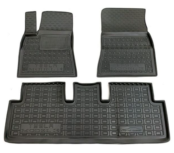 Авто килимки в салон TESLA Model 3 (2017-2022), фото 1