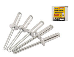 Заклепки алюмінієві витяжні MASTERTOOL 4.8х8.00 мм 500 шт