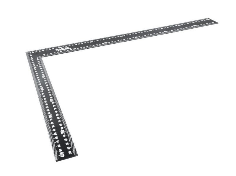 Кутник будівельний сталевий двосторонній MASTERTOOL 400х600 мм, фото 1