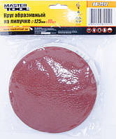 Круг шліфувальний на липучці MASTERTOOL 125 мм зерно 120, набір 10 шт