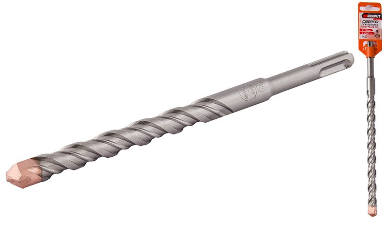 Свердло для бетону GRANITE SDS-PLUS S4 16х260 мм, фото 1