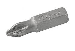 Насадка викруткова GRANITE PH2 25 мм 1/4" S2 набір 2 шт