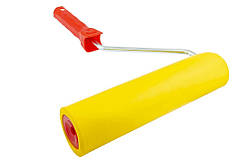 Валик притискний для шпалер MASTERTOOL 58х250 мм d 8 мм з ручкою