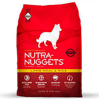 Nutra Nuggets Lamb Meal&Rice for Dogs Сухой корм для собак с ягненком и рисом - 3 кг