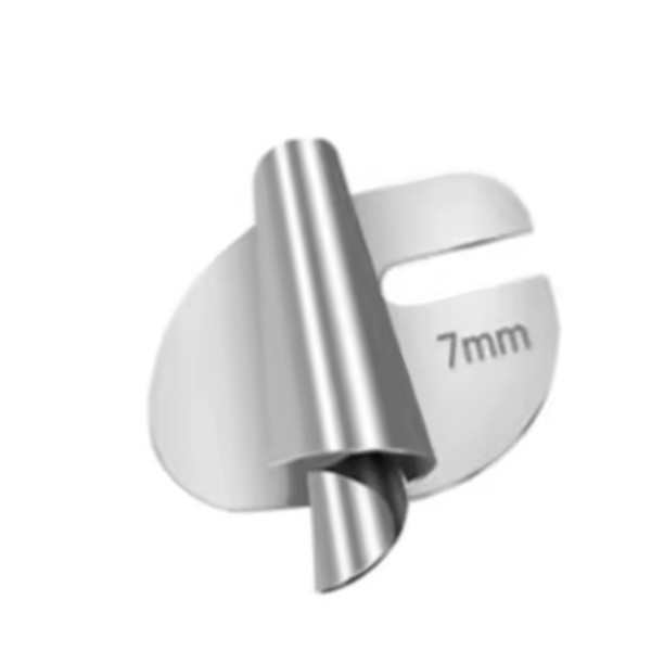 Універсальний пристрій на швейну машину для підгинання краю виробів 7 мм (7191)