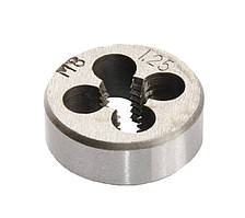 Плашка для нарізання різьби MASTERTOOL M8х1,25 мм 9ХС DIN 233