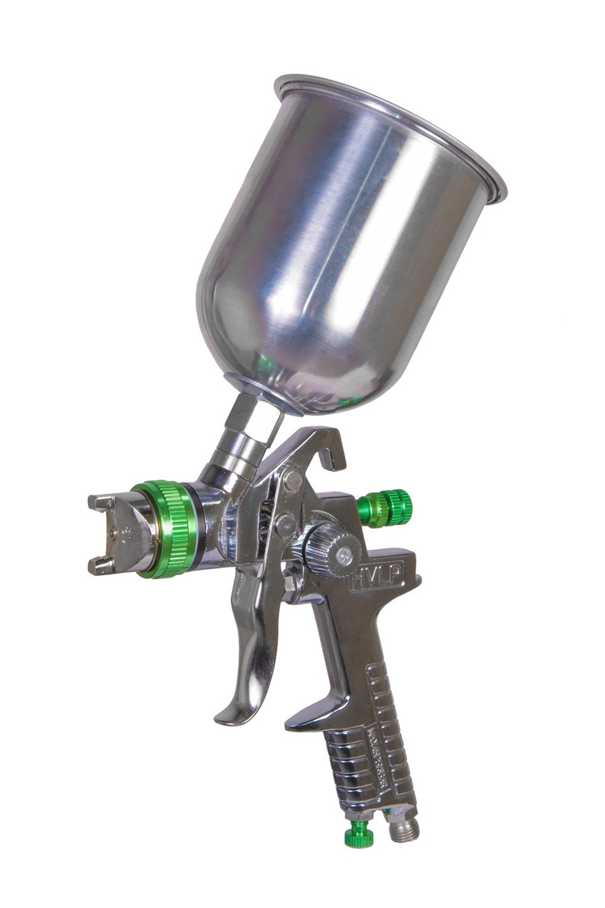 Фарбопульт пневматичний MASTERTOOL HVLP GLAZE ВАЛБ 600 мл Ø 1,3 мм круглий/плоский факел 150-220 л/хв 3-4 бар, фото 1