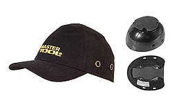 Каскетка захисна MASTERTOOL чорна