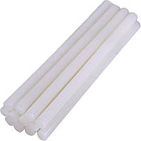 Стрижні клейові MASTERTOOL 11.2х200 мм 12 шт білі