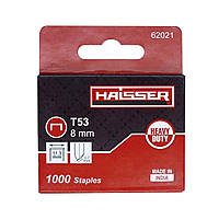 Haisser 62021 Скоби для будівельного степлера 1000 шт.
