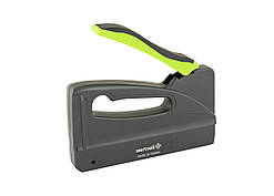 Степлер ресорний WERTVOLL 4-В-1 скоба R53 6-14мм/R13 6-14 мм/R140 6-14 мм/цвях 15мм корпус ALL/ергоном TPR