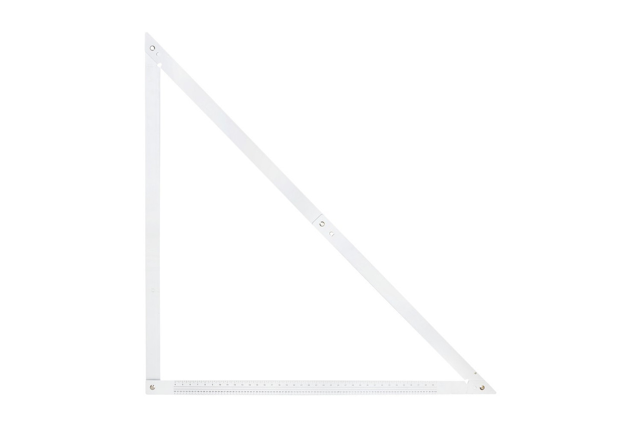 Кутник будівельний складаний MASTERTOOL 1720х1220х1220 мм AL чохол для зберігання, фото 1