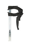 Струбцина столярна MASTERTOOL F-Type швидкозатискна 200х90 мм 600 Н