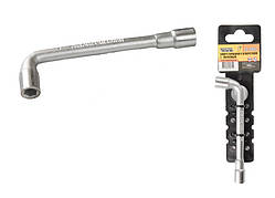 Ключ торцевий з отвором L-подібний MASTERTOOL 7 мм CRV