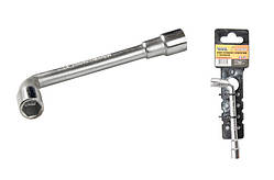 Ключ торцевий з отвором L-подібний MASTERTOOL 8 мм CRV