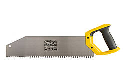 Ножівка столярна MASTERTOOL 2TPI/5TPI MAX CUT 400 мм загартований зуб 2D заточування полірована