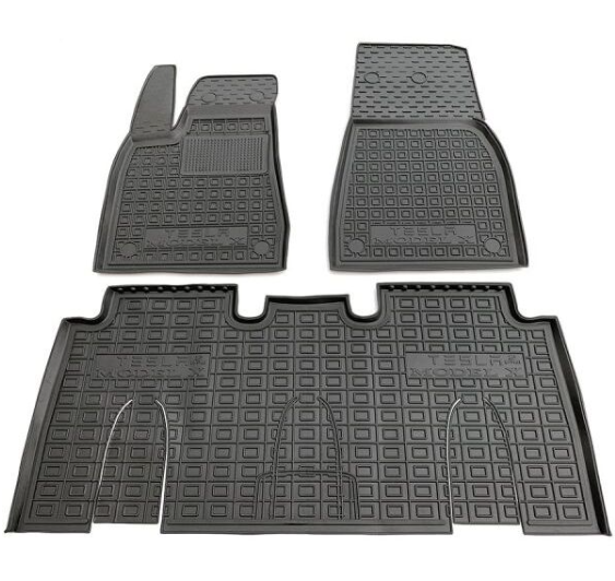 Авто килимки в салон TESLA Model X (2015-2021) (5місць), фото 1