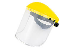 Щиток захисний MASTERTOOL VISION SOFT з наголовником з прозорим екраном PC 1 мм