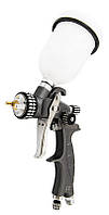 Фарбопульт пневматичний MASTERTOOL HVLP HQ ВПЛБ 100 мл Ø 1,0 мм круглий/плоский факел 200 л/хв 1,5-3 бар