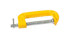 Струбцина столярна MASTERTOOL G-Type 75 мм