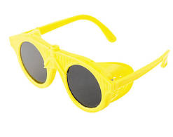 Окуляри відкриті MASTERTOOL ВЕЛДІНГ скляні лінзи DIN10 оправа ПВХ бокові щитки затемнені