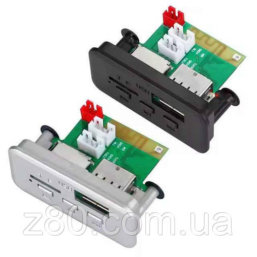 Вбудовуваний компактний MP3 плеєр Bluetooth USB microSD 5-12В, фото 3