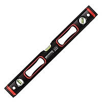 Рівень спиртовий 26039 PROFI магнітний 400 мм Heavy Duty профіль 1.9мм HAISSER