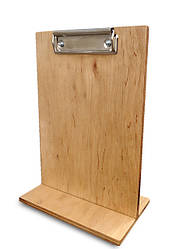 Менюхолдери, таблички резерв столу, підставки під планшет на касу