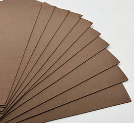 Фоаміран / Упаковка - 10 аркушів / 2 мм / 30х20см / Молочний шоколад